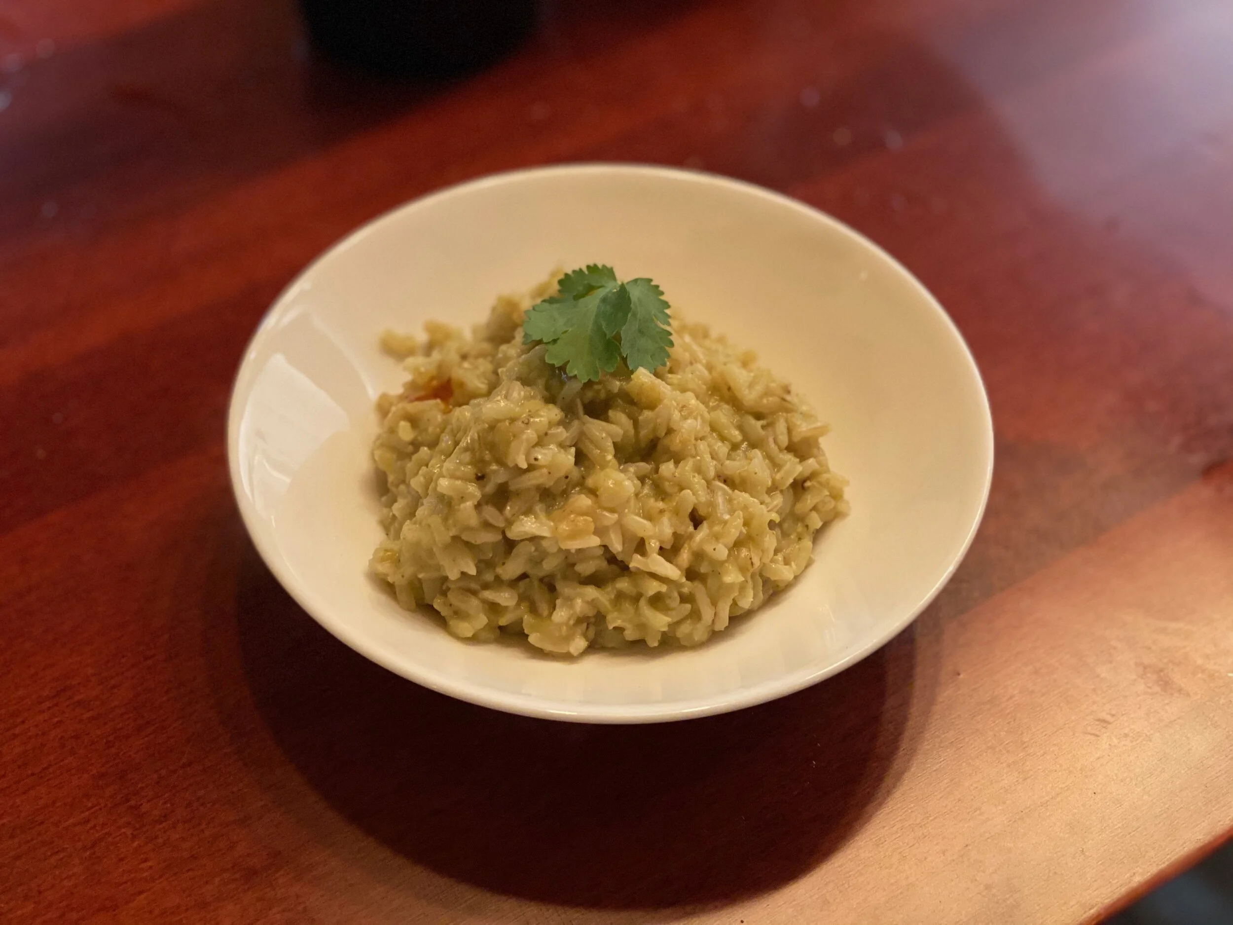 Green Chile Brown Rice