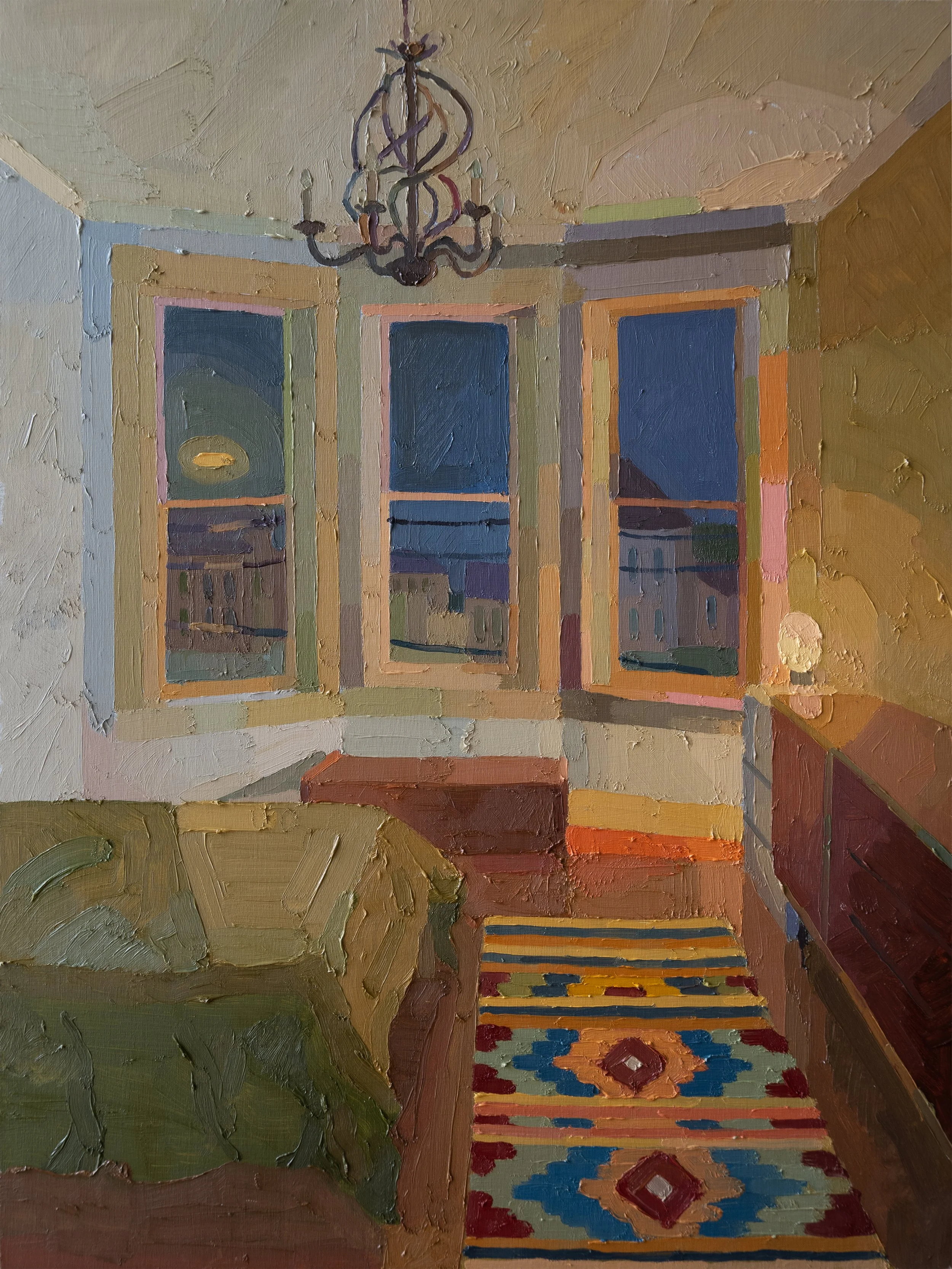 Bedroom with Bay Window