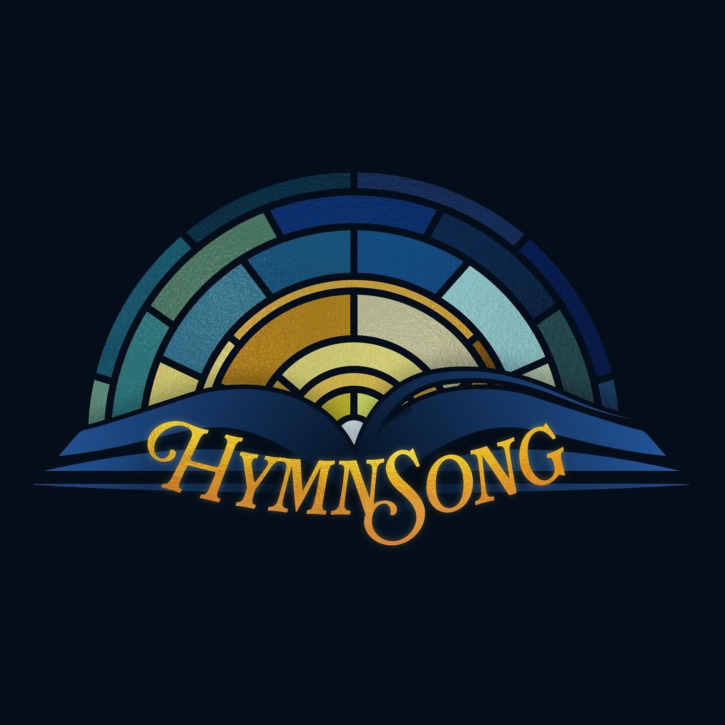 Catch Encore&rsquo;s HymnSong at St. Luke&rsquo;s tomorrow! I had a lot of fun making this stained glass inspired logo for the show