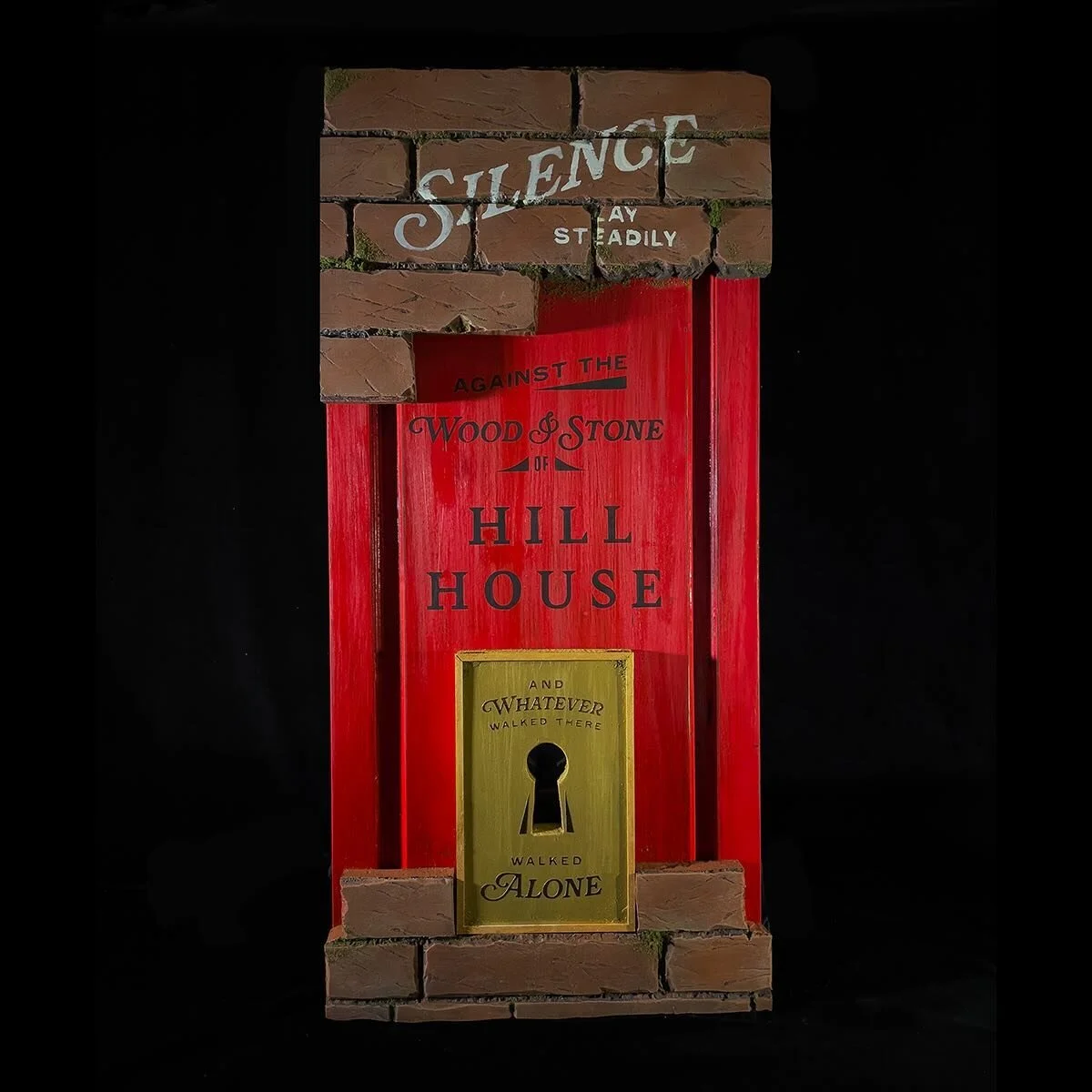 This is a continuation of my project inspired by the work of @flanaganfilm and The Haunting of Hill House. It’s a typographical study on the themes within the show. The first revolves around the mystery of the Red Room and the second is a visua