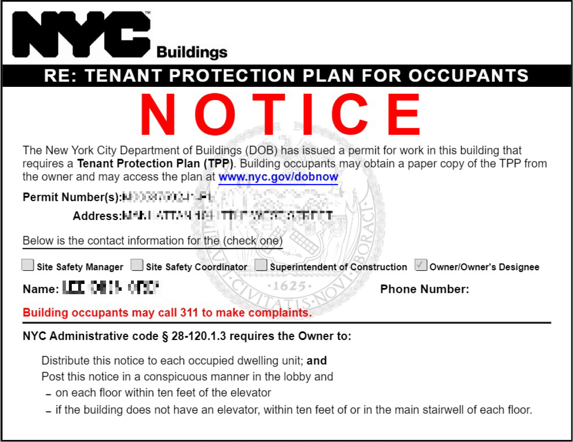 Tenant Protection Plan
