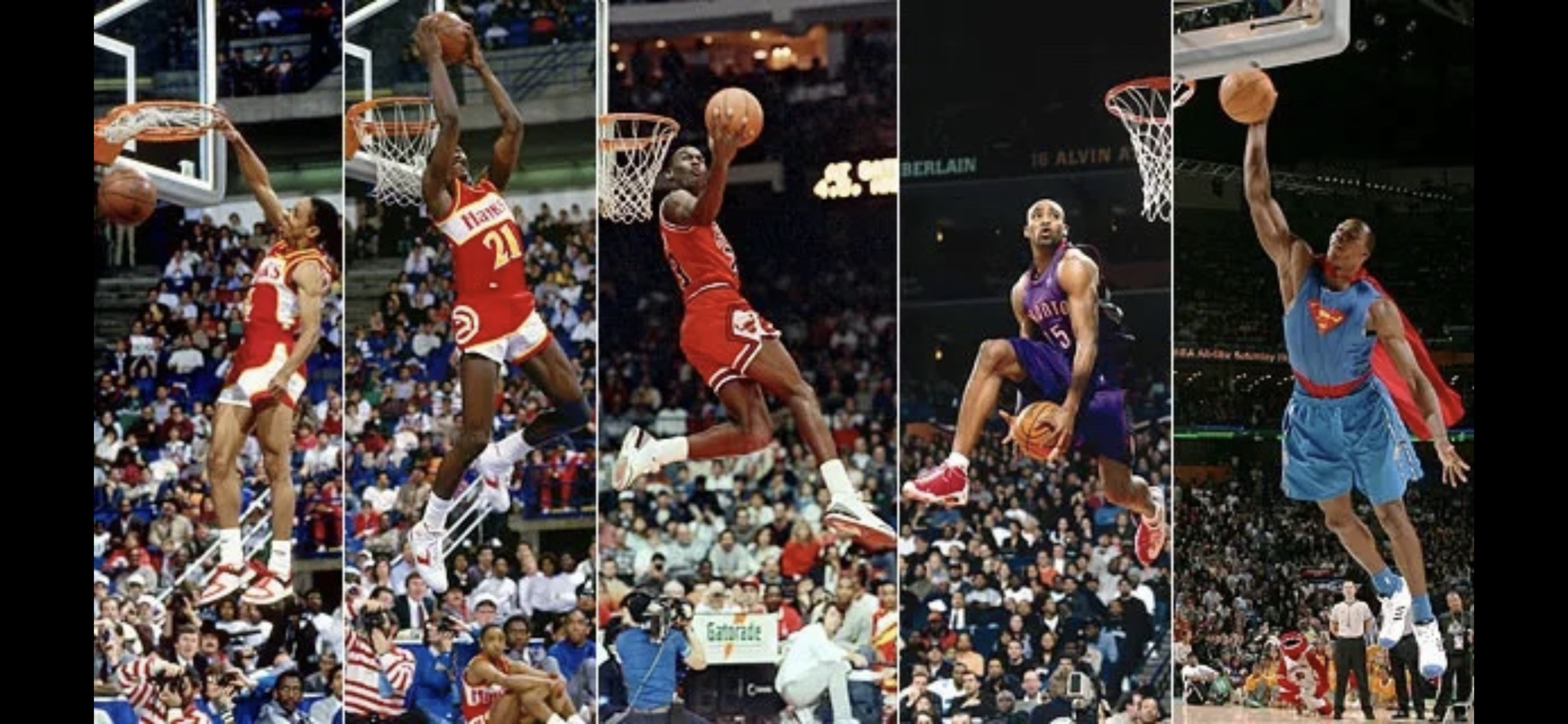 Ranking Vince Carter's best dunks from his legendary 2000 NBA Slam Dunk  Contest performance