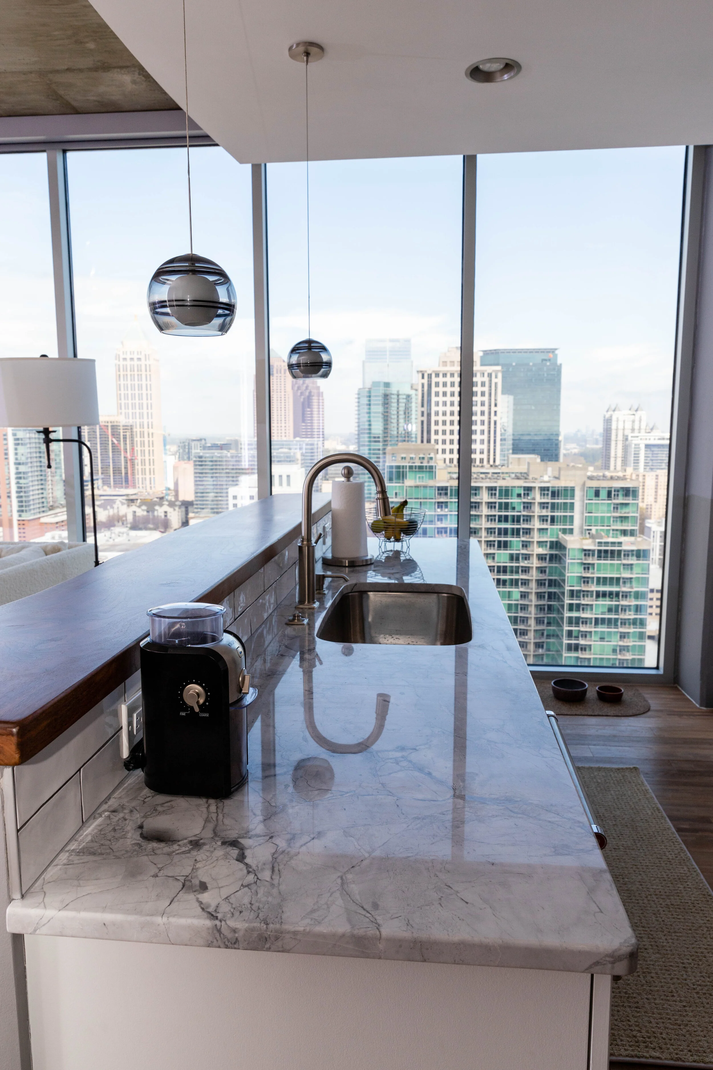 Quartzite (real stone) countertops