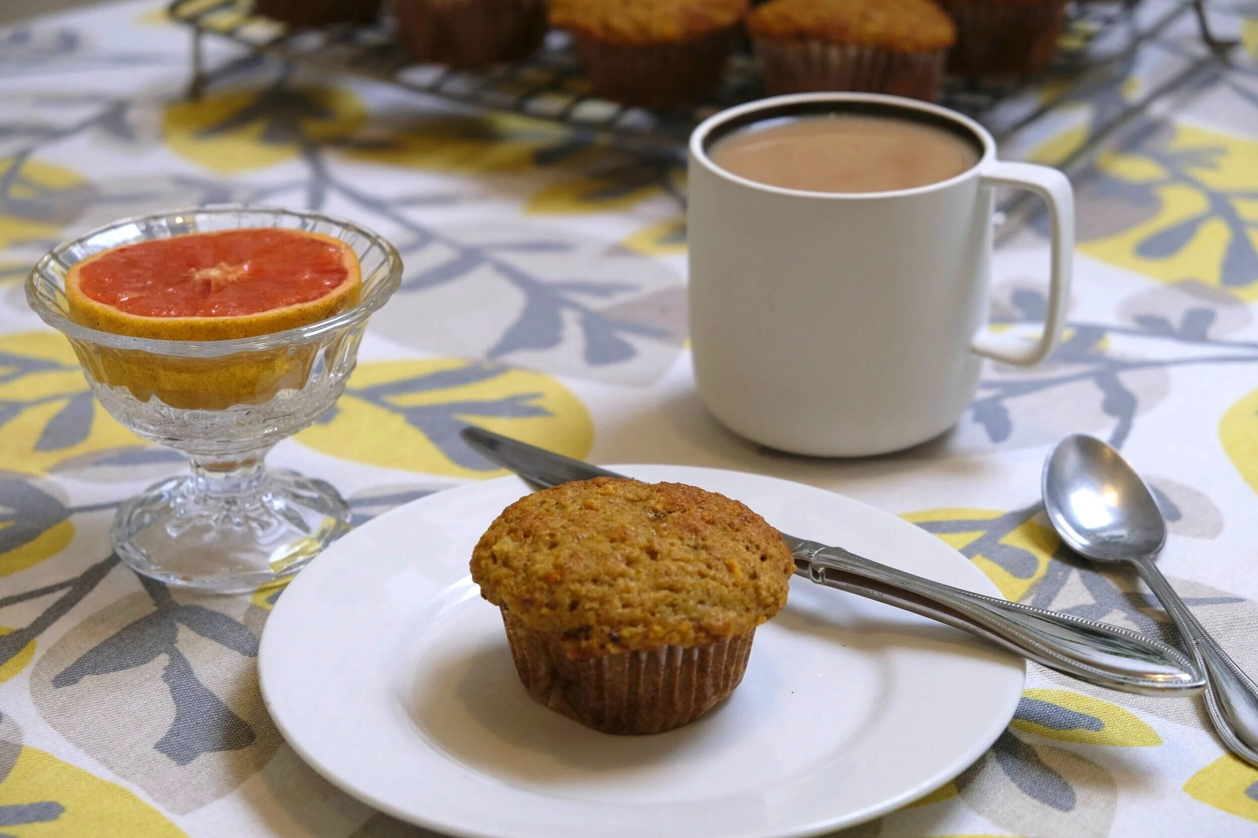 Orange Date Muffins