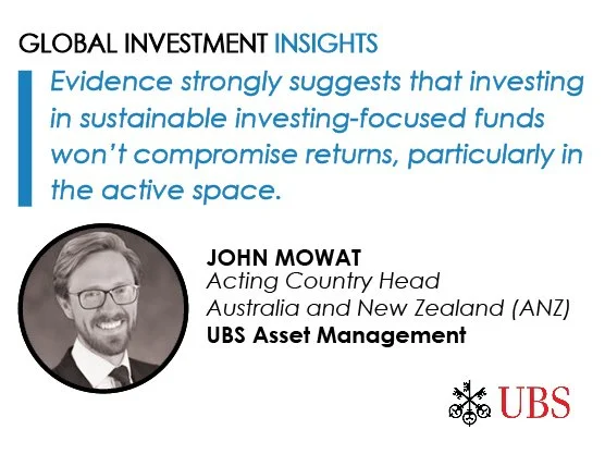 Sustainable Investing:  A driving force in our industry