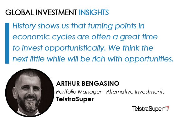 The role of alternatives in exploiting opportunities at turning points in the economic cycle 