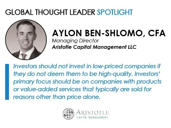 Spotlight on Aylon Ben-Shlomo, Managing Director, Aristotle Capital Management LLC
