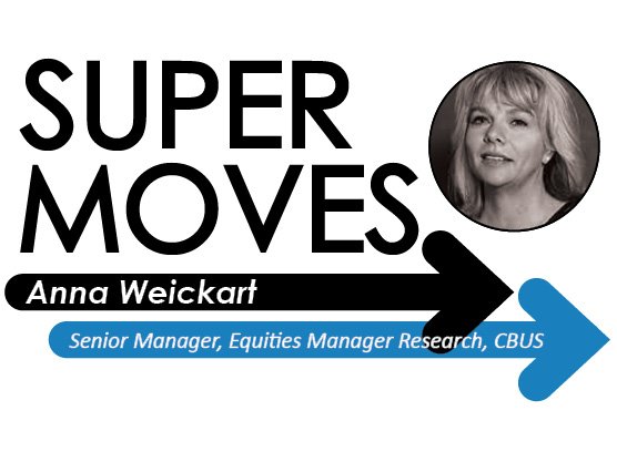 Anna Weickart promoted to Senior Manager, Equities Manager Research, CBUS 