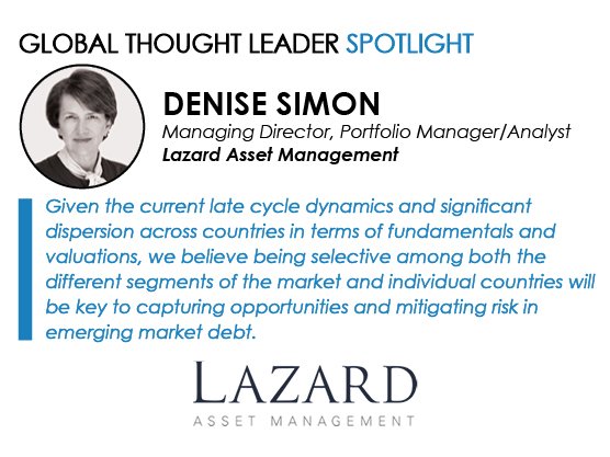 Spotlight on Denise Simon, Managing Director, Portfolio Manager/Analyst, Lazard Asset Management