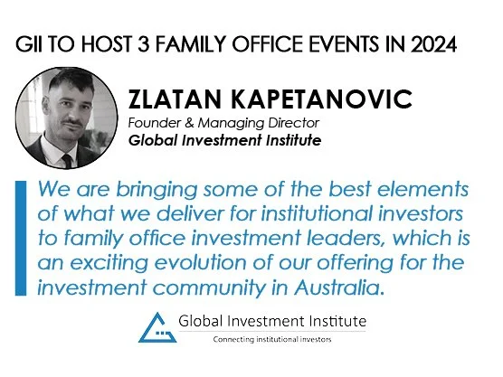 GII expands family office event program in 2024
