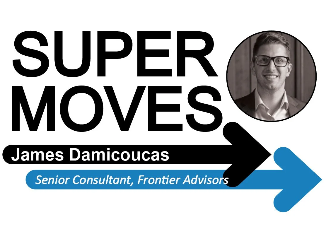 James Damicoucas joins Frontier Advisors as Senior Consultant, Emerging Institutional client team