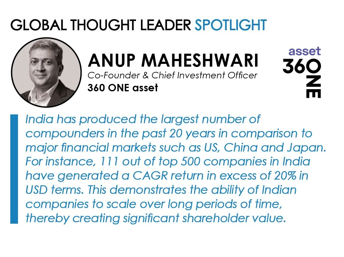Spotlight on Anup Maheshwari, Co-Founder &amp; Chief Investment Officer, 360 ONE Asset 