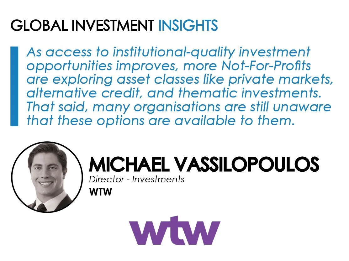 Exclusive interview with Michael Vassilopoulos, Director - Investments, WTW