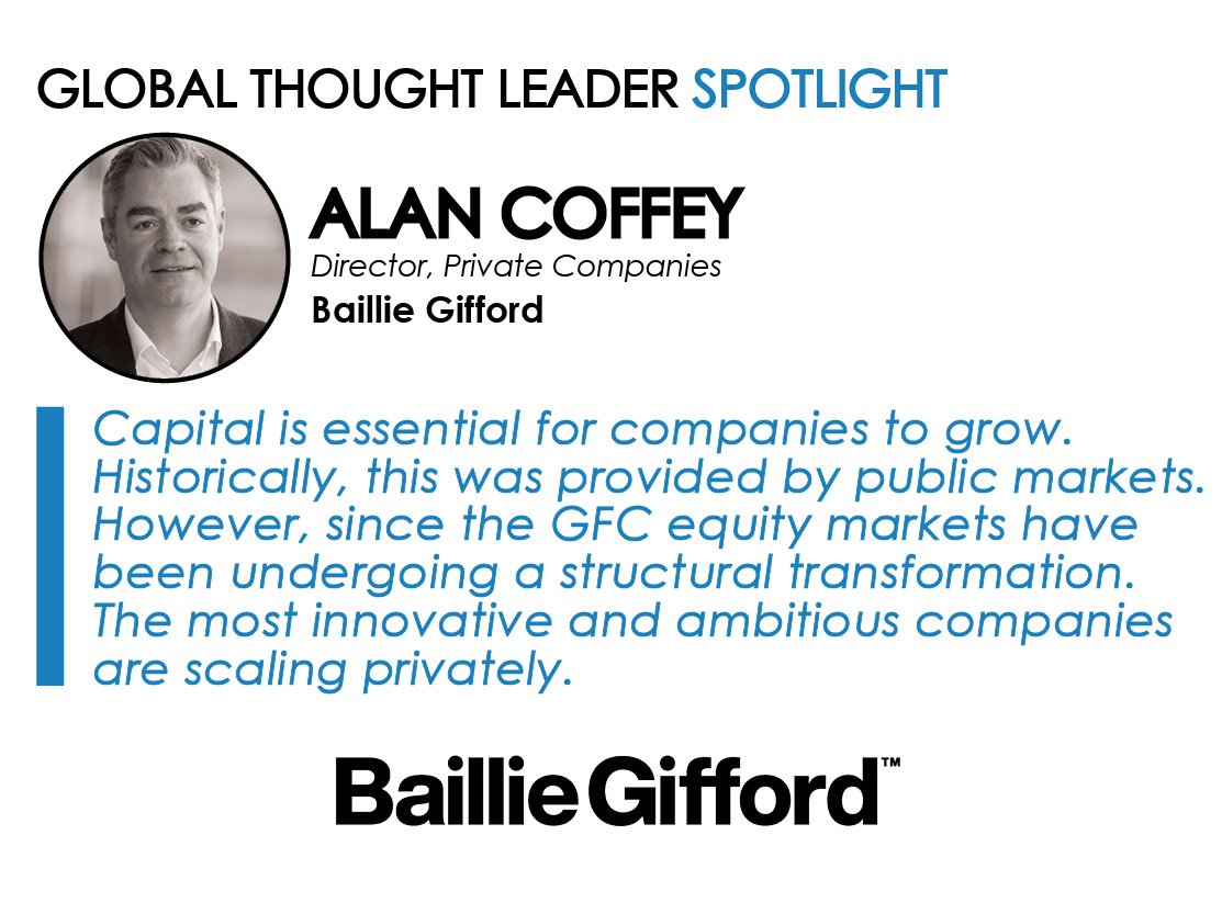 Spotlight on Alan Coffey, Director, Private Companies, Baillie Gifford
