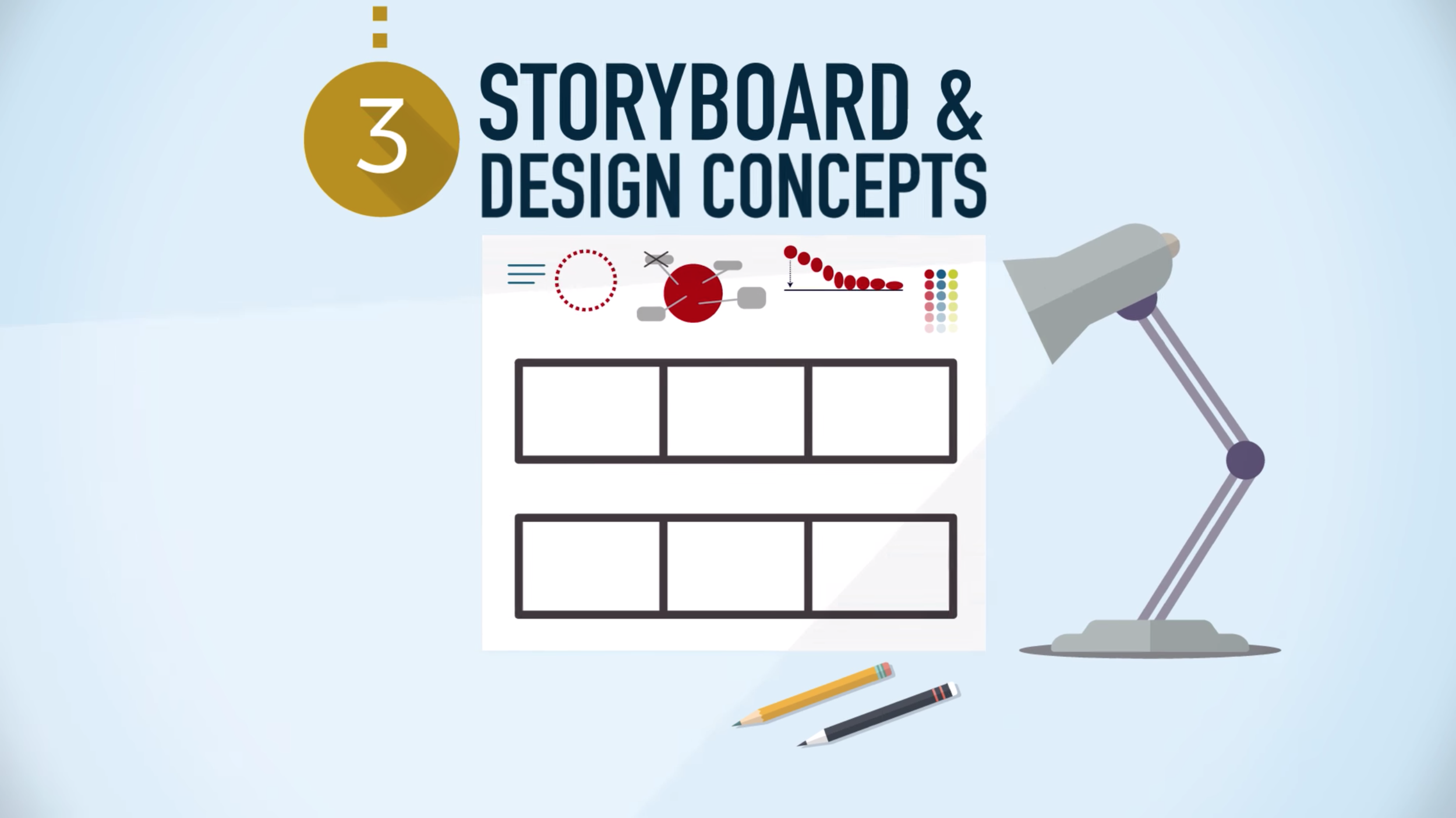 Video Process Animated Infographic
