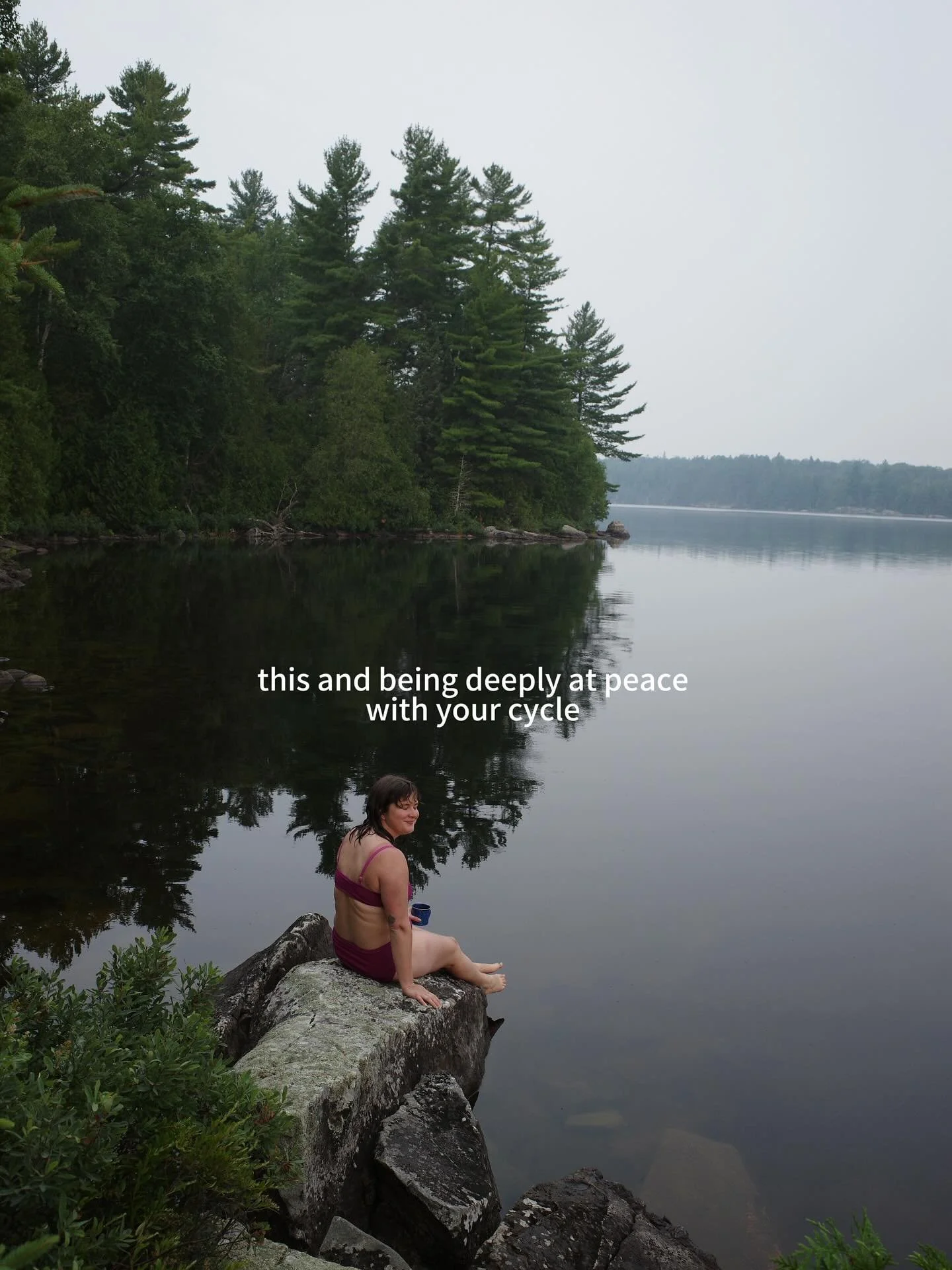 I went to the woods to ovulate.

(that didn&rsquo;t happen)

What I am returning with though is a refilled well + my creative spark returning.

I&rsquo;m returning with fresh perspectives on the many realities that exist off social media.

I&rsquo;m 