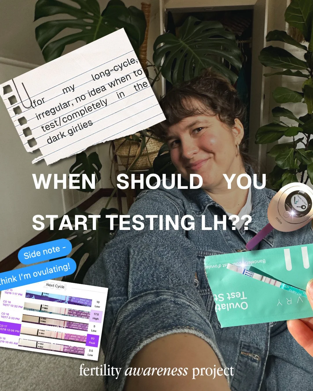 Testing LH every day when you have long cycles is an experiment in how fast you can lose your mind and your LH test supply. 

(If this post sounds spot on, it's because I live this every cycle lol)

My hot tip with LH testing (SAVE THIS 🏷️) is to us