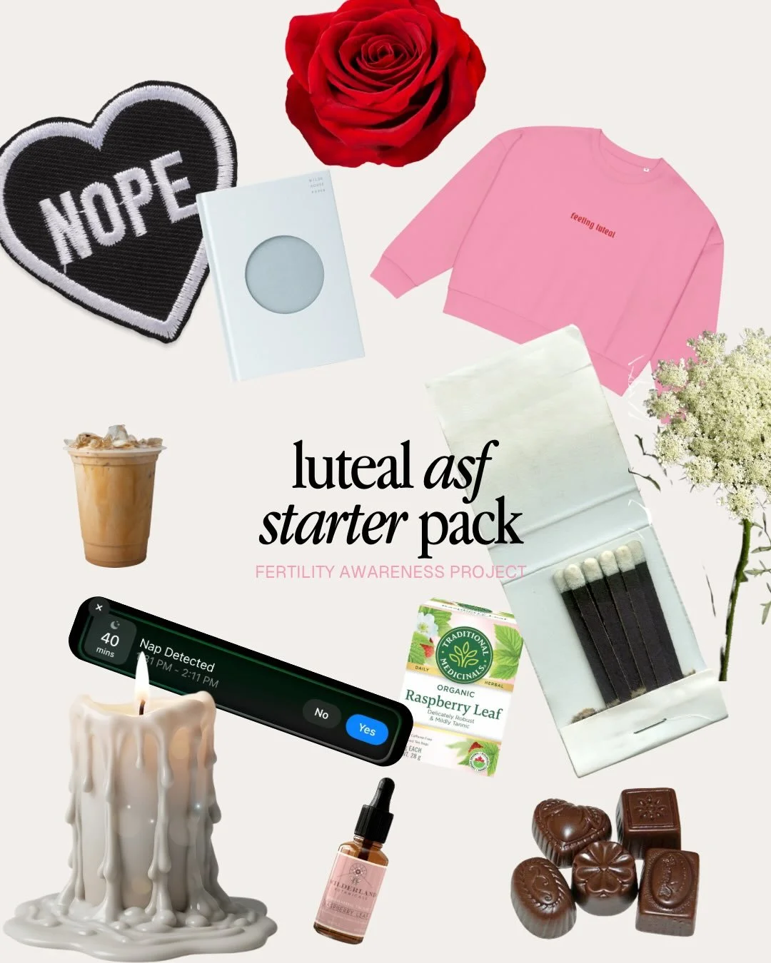 Feeling luteal is a lifestyle 

🕸️🥀🕯️🌒

For my luteal baddies

Or my follicular folks who are in their idgaf era

FEELING LUTEAL crewneck is here till Monday and then it&rsquo;s gone till who knows when 

🌎 wide shipping 🌀 cosy af 🪽