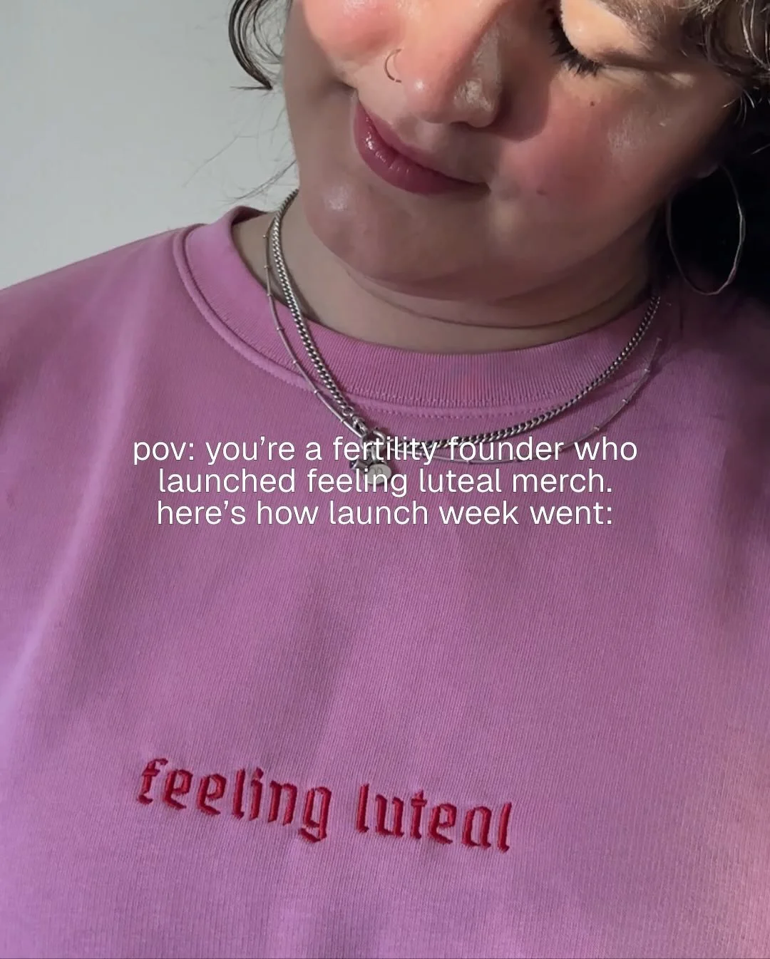 HERE&rsquo;S HOW IT WENT:

I&rsquo;d call this launch a success! The best part has been seeing how excited you are about something that I also love so much 🌸🩸

Launching in my luteal reminded me that feeling luteal is a vibe.

This is your last cha