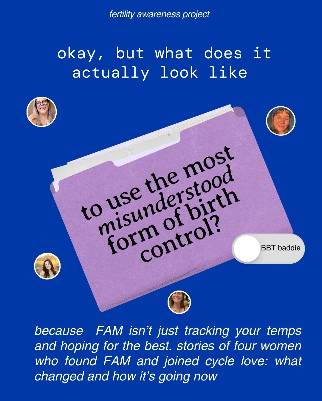 DON&rsquo;T TAKE IT FROM ME 🪩

When I say &ldquo;empowered body literacy&rdquo; I mean:

Trusting yourself to know when you can and can&rsquo;t go unprotected 
Deleting the apps bc you actually know your fertile window
Not using condoms unnecessaril