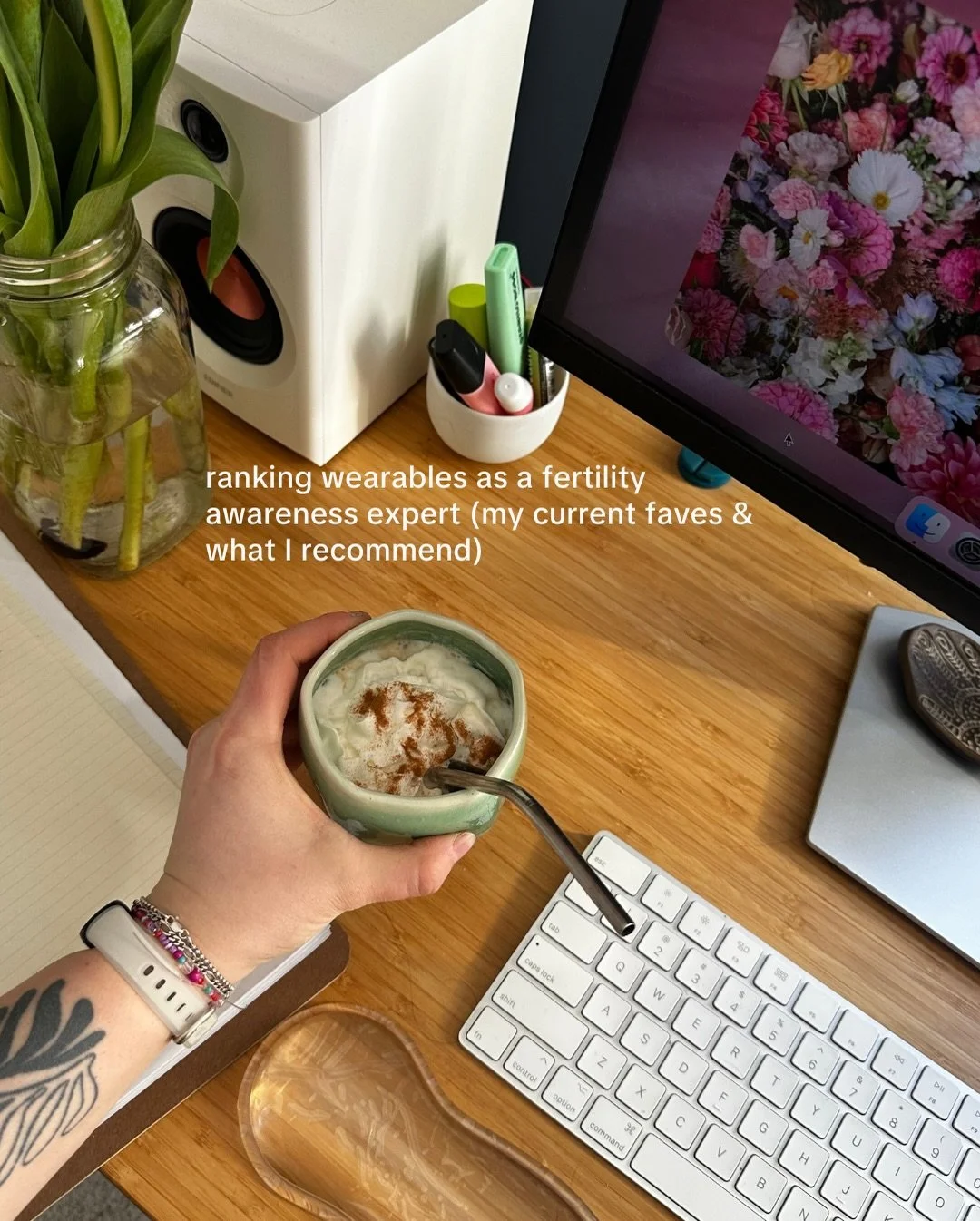 My current obsessions🔁 and winners as a perpetual Femtech and wearable tester 

All of these I&rsquo;ve tested and compared against other ovulation biomarkers. Questions or recommendations? Pop them down below! 

And special mention to @tempdrop whi