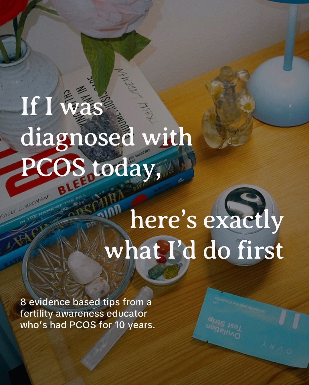 When I was first diagnosed with PCOS, the advice felt like two extremes:

Either the pill or an intense 40 step wellness routine.

These are my realistic 8 steps, and the version I wish someone had given me.

It&rsquo;s taken years to create a realis