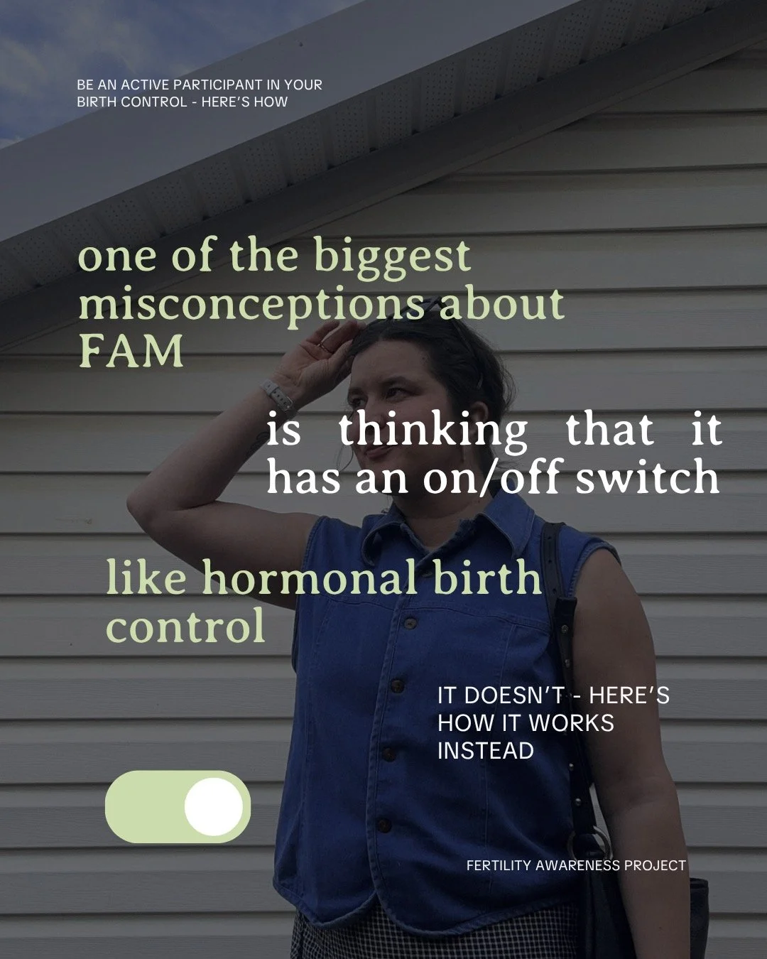 FAM isn&rsquo;t unreliable, but charting ovulation based on vibes and thinking you&rsquo;re &ldquo;good to go&rdquo; is. 🙃

And I say that with so much respect, because no one teaches this part well.
FAM isn&rsquo;t an on/off switch like hormonal bi