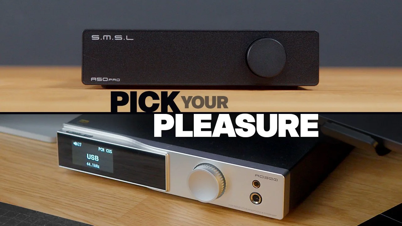 SMSL AO300 Pro vs A50 Pro Amplifier