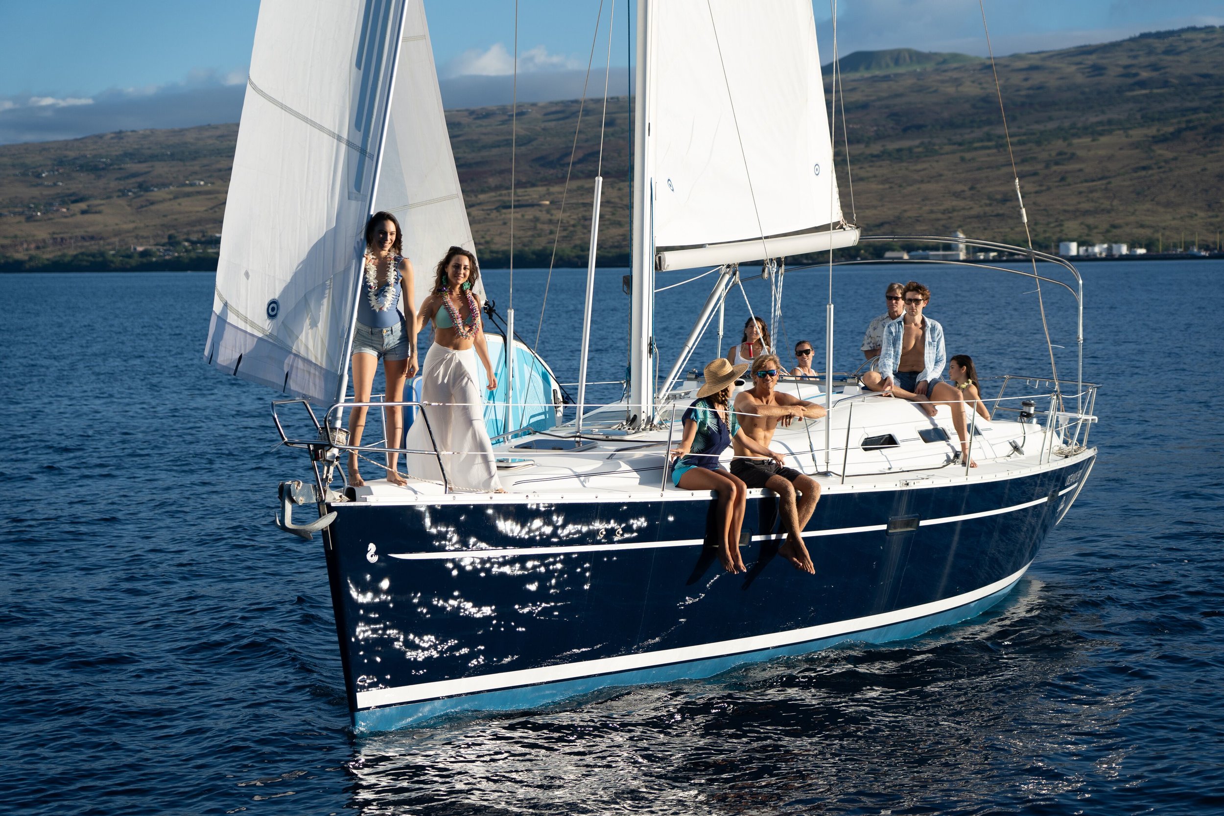 sailboat charter kona hawaii