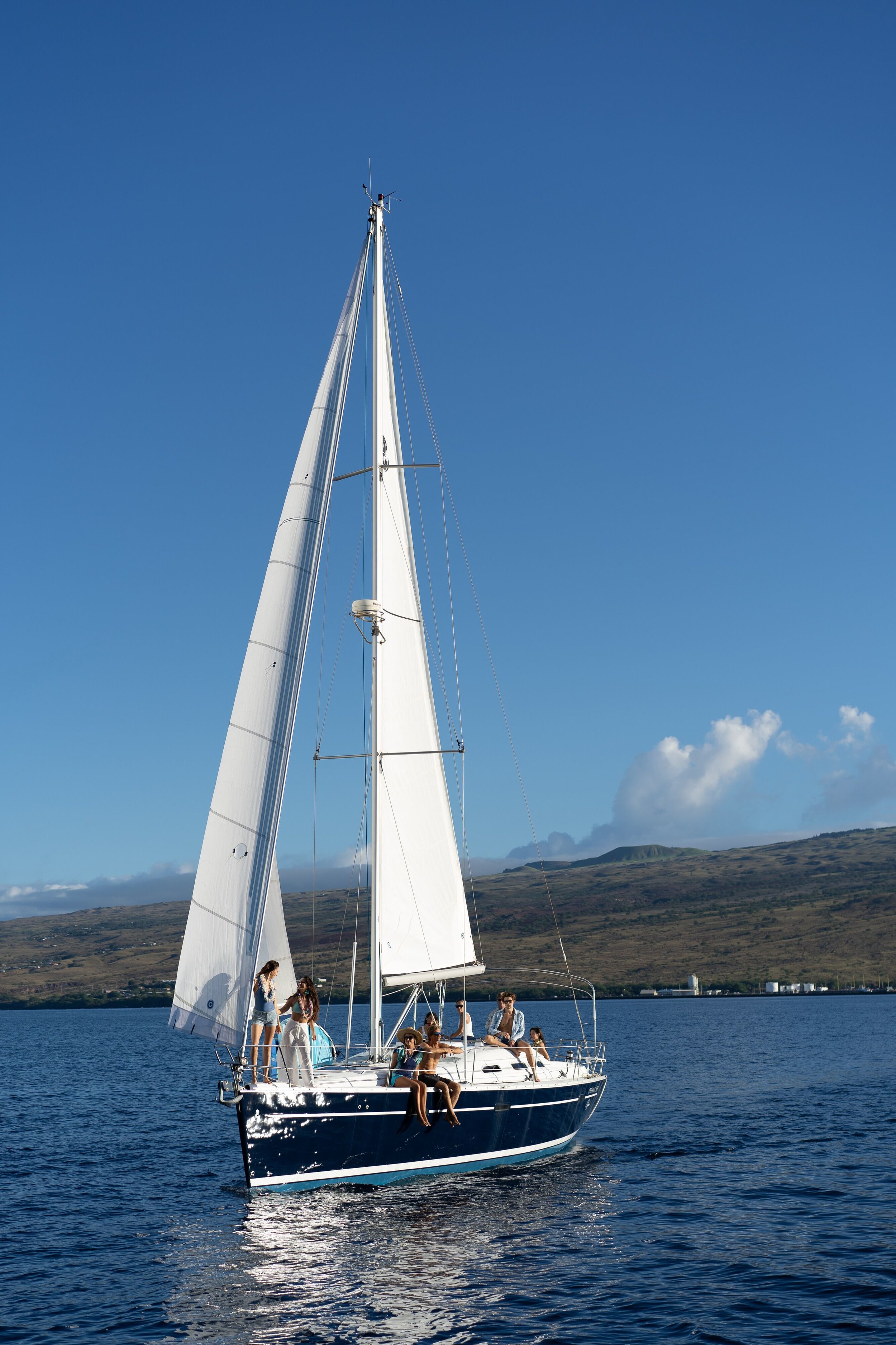 sailboat charter kona hawaii