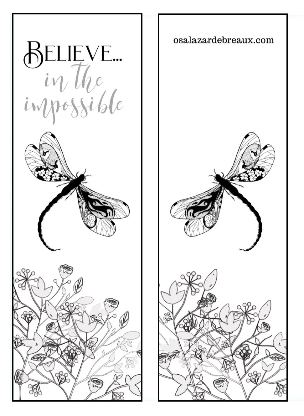 Bookmark - Believe in the Impossible