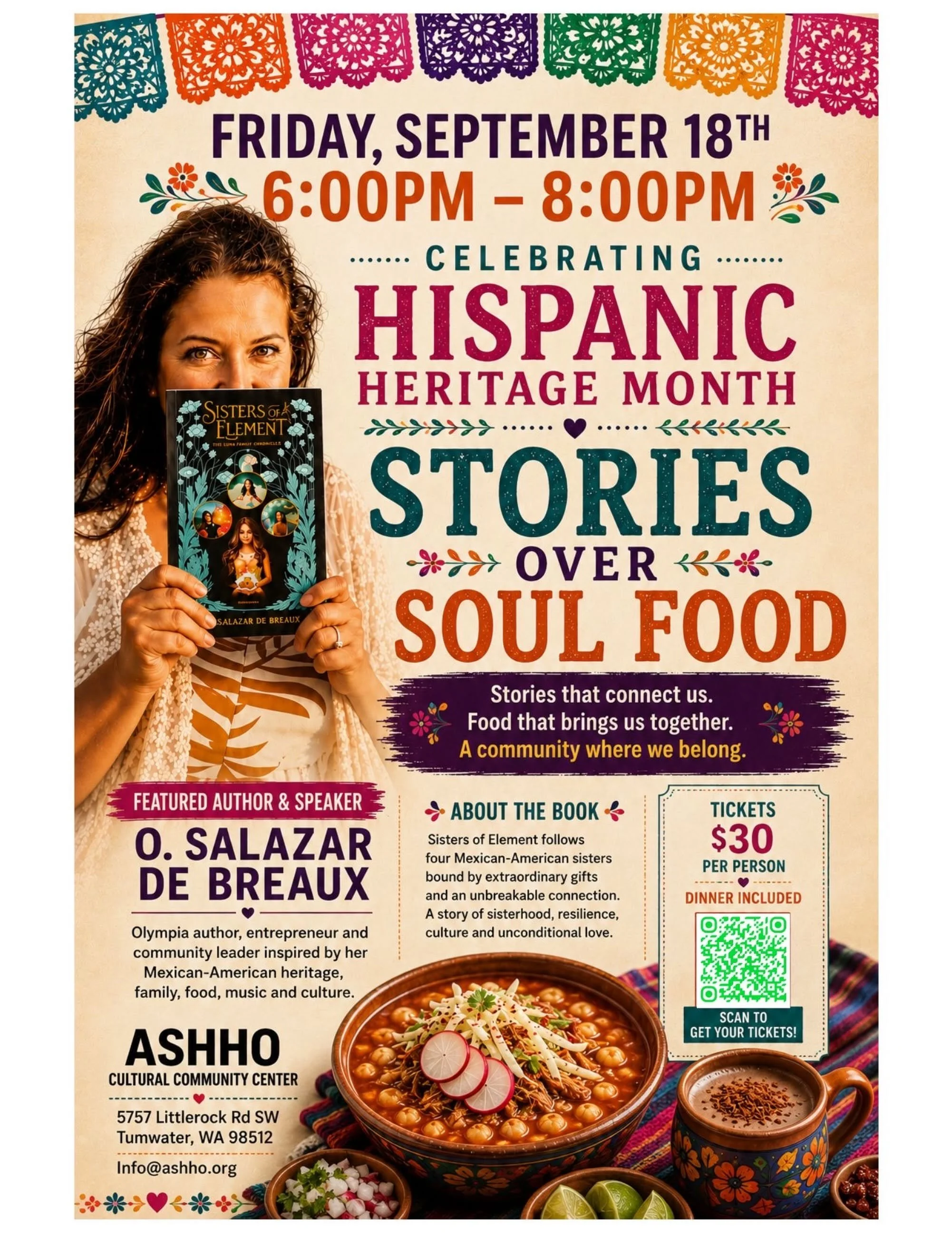 Stories Over Soul Food: Celebrating Hispanic Heritage Month
