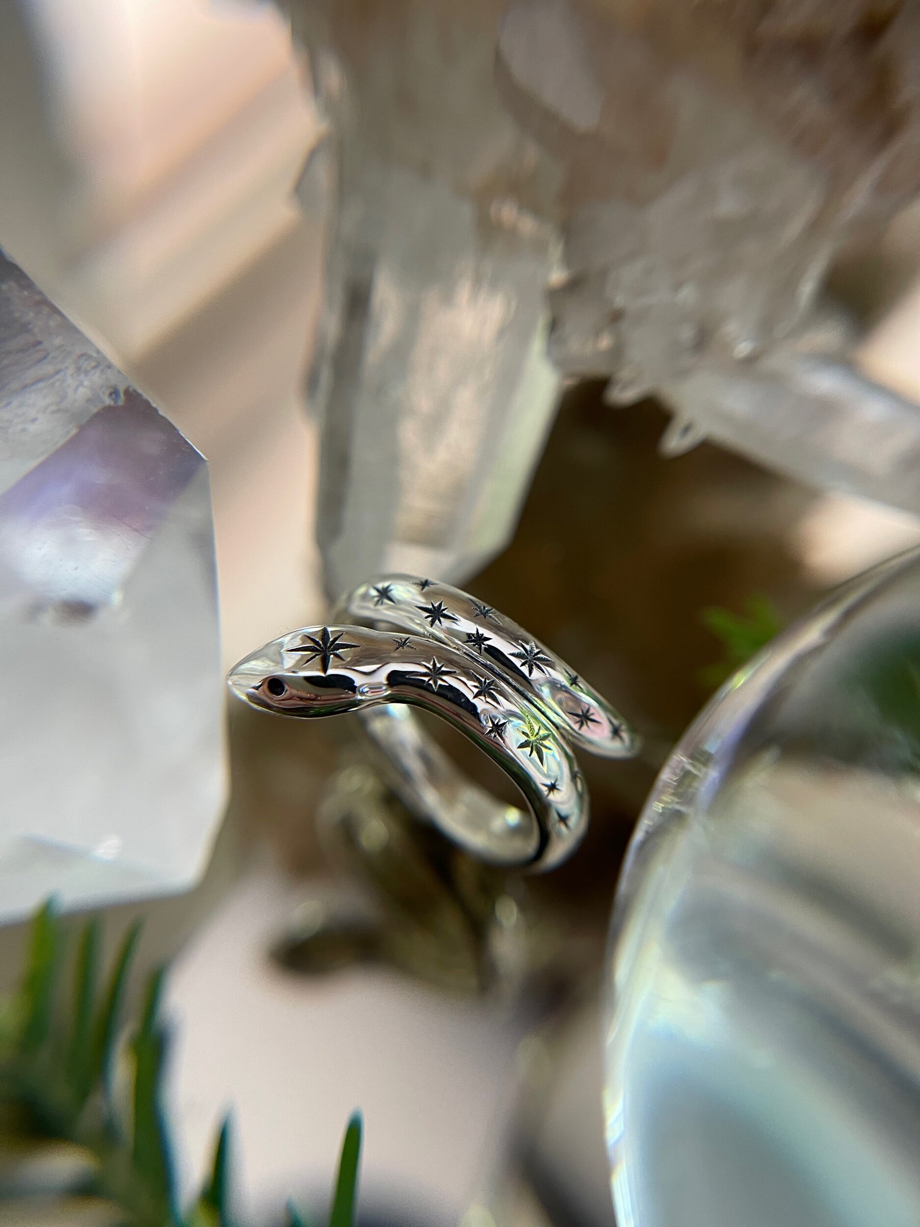 Celestial Serpent Ring