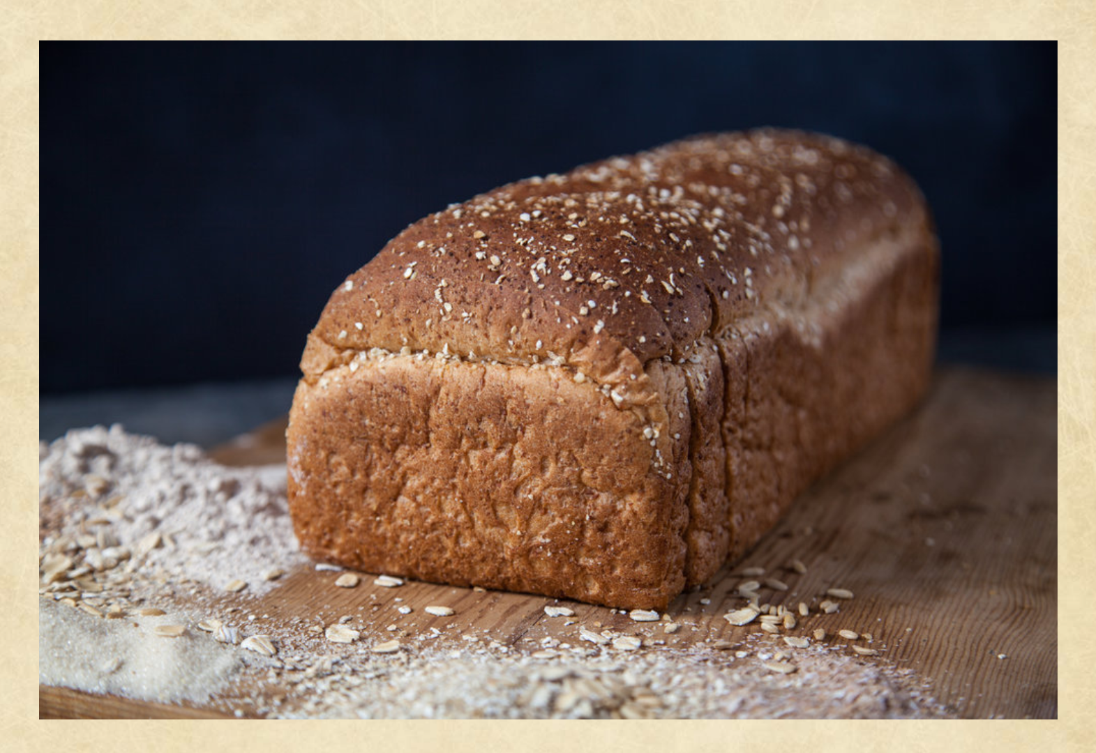 Sliced loaf of Koepplinger’s All Natural Non-GMO Bread