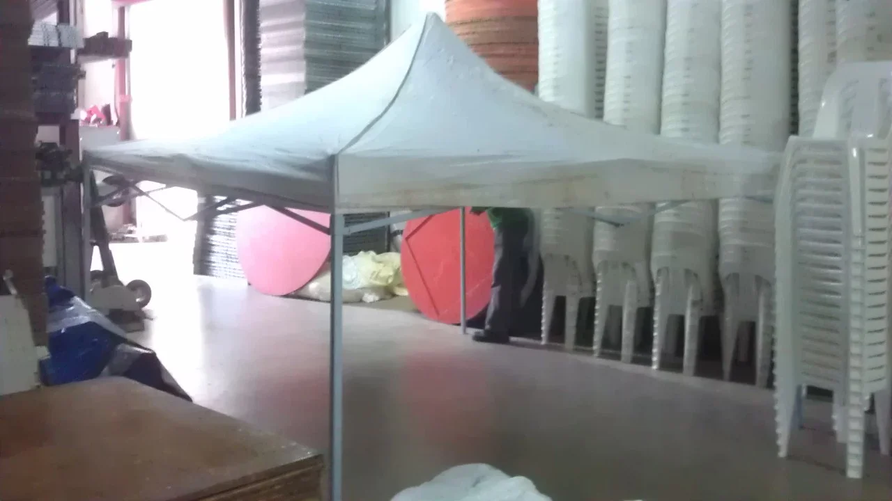 White china gazebo