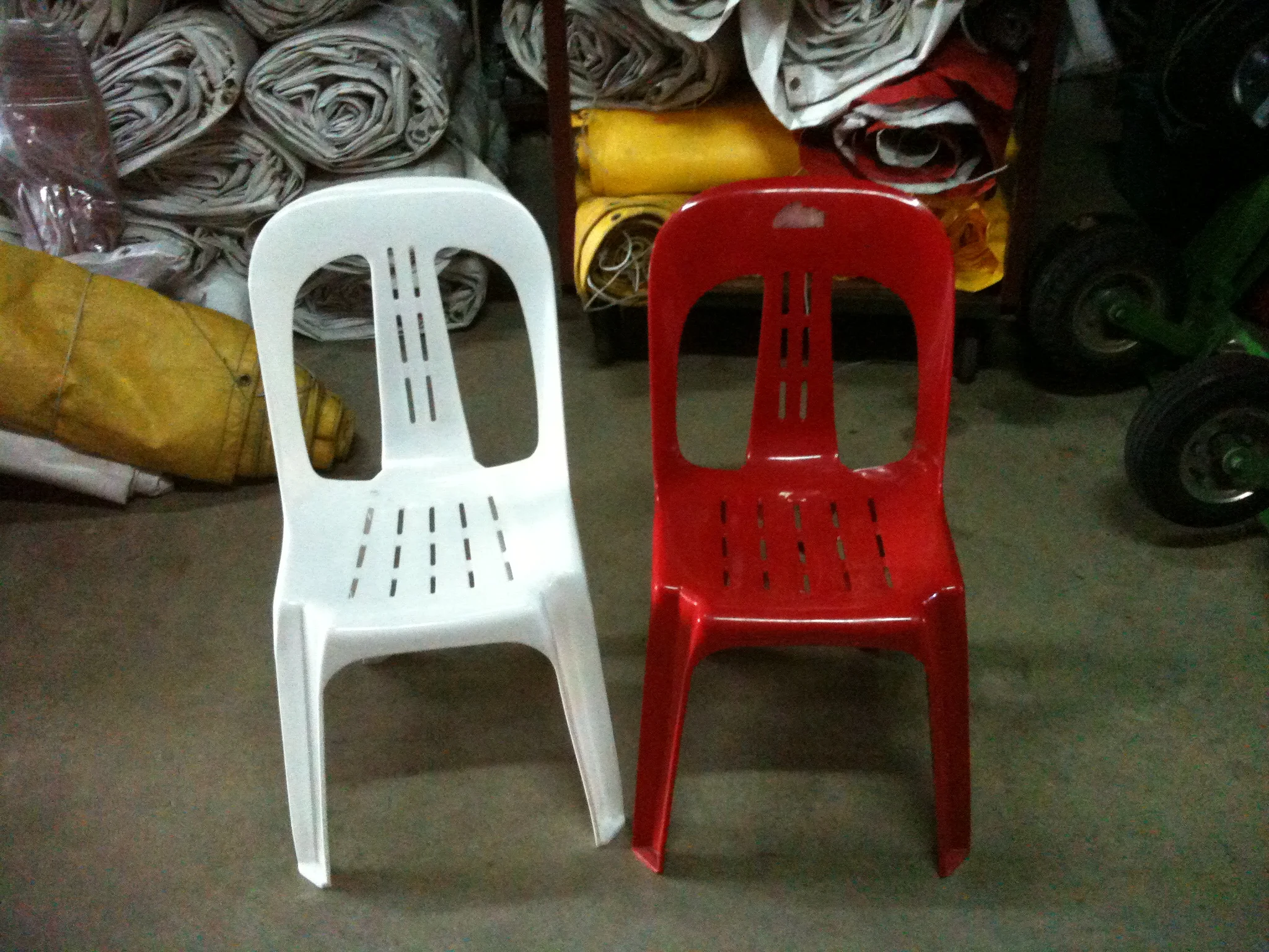 PVC chairs