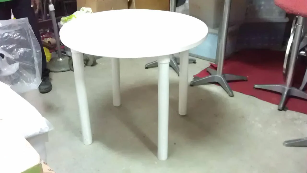 Plastic garden table