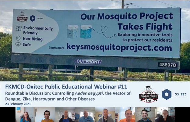 FKMCD - Oxitec Public Educational Webinar #11: Roundtable Discussion: Controlling Aedes aegypti, the Vector of Dengue, Zika, Heartworm and Other Diseases
