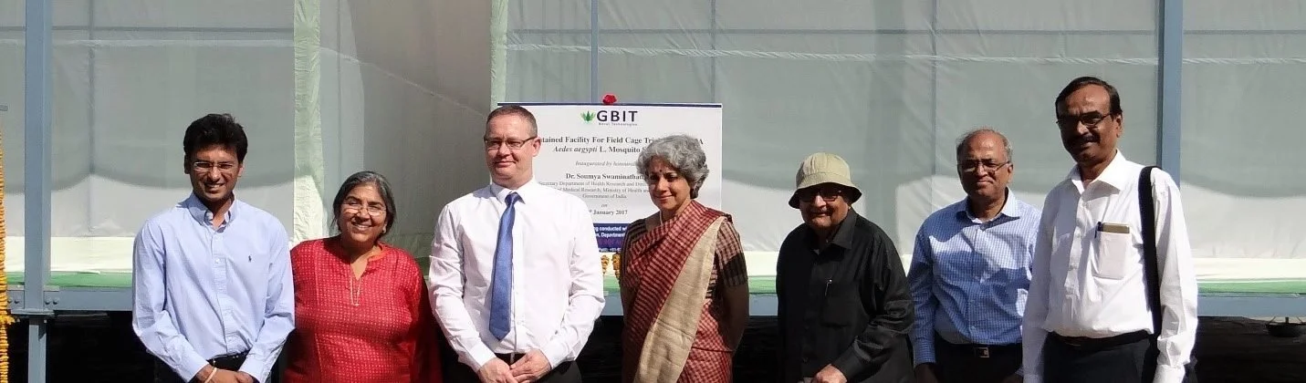 Oxitec and GBIT announce launch of Friendly™ Aedes Project in India