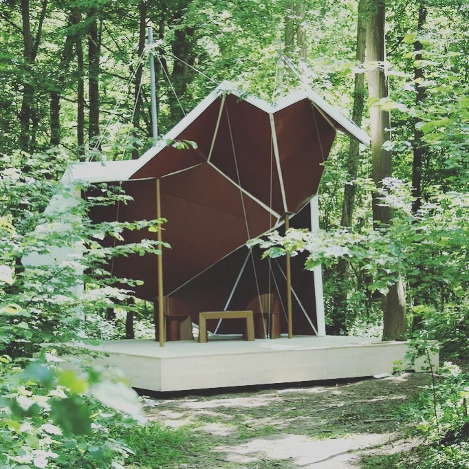 Shed and cabin