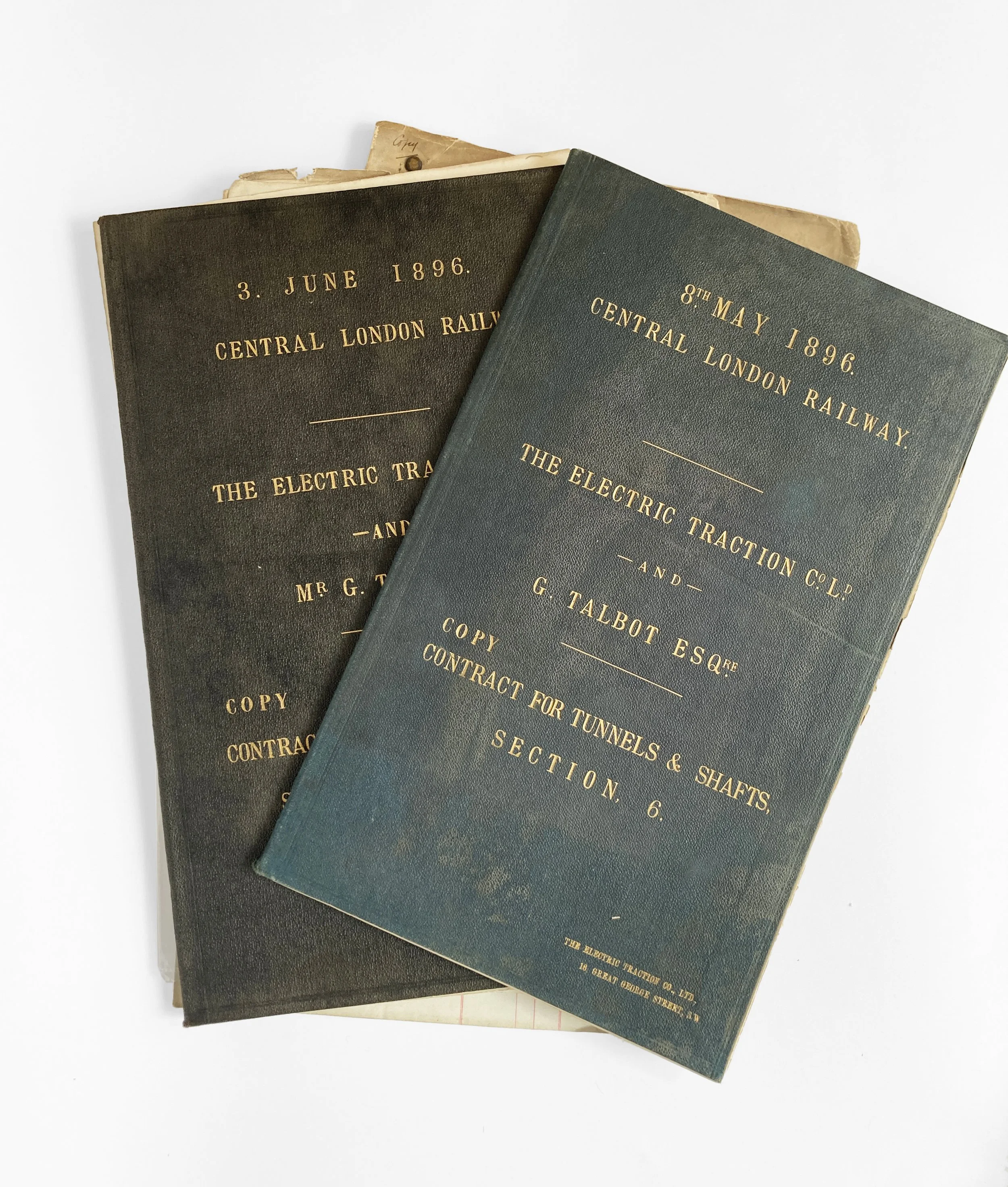 Constructing the Central Line: an important archive, 1896–1902