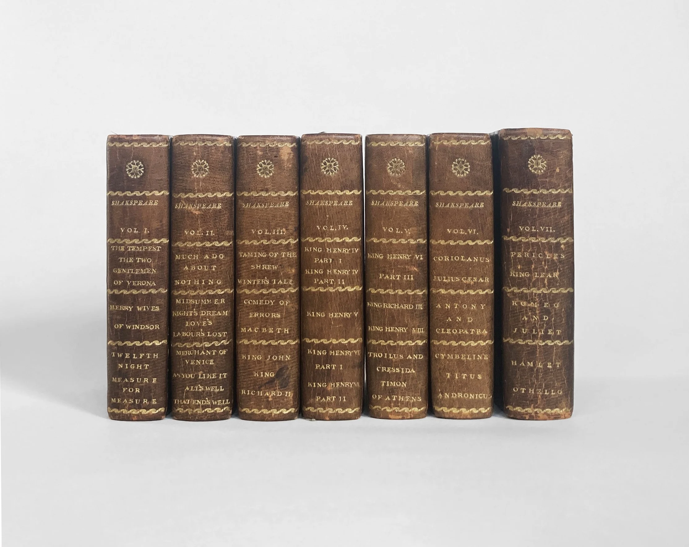 THE CHISWICK SHAKESPEARE: 1814 FIRST EDITION SET WITH PROVENANCE