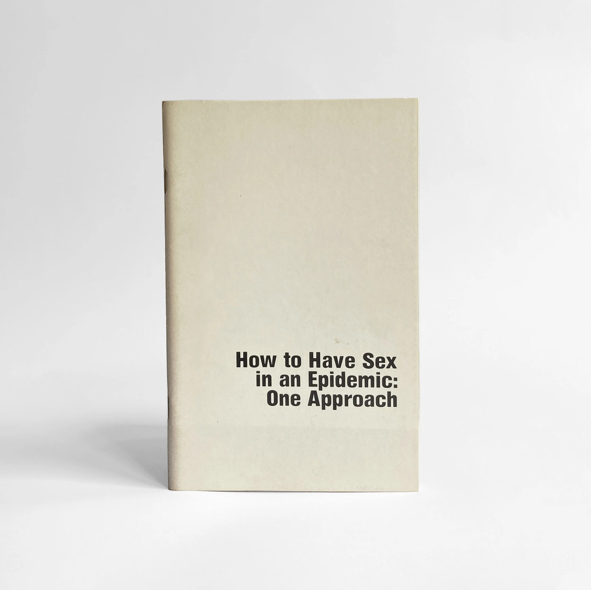 The invention of safe sex: two scarce ephemeral guides