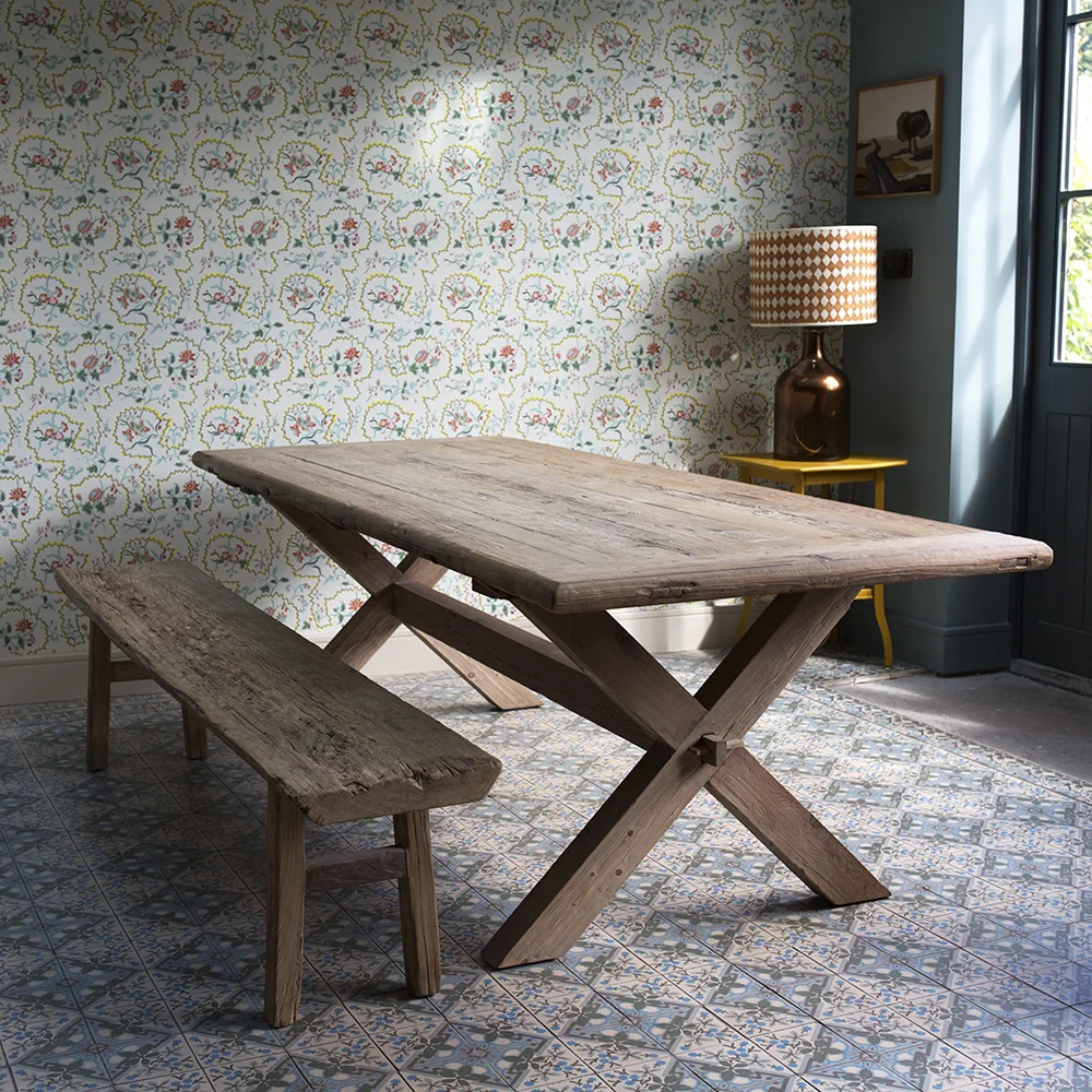 Reclaimed Vintage Elm Table