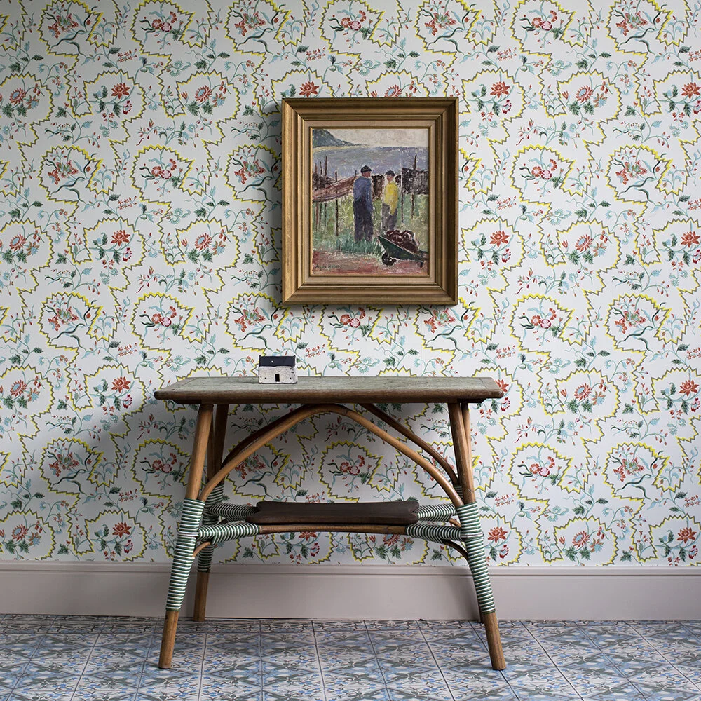 Vintage Rattan Table