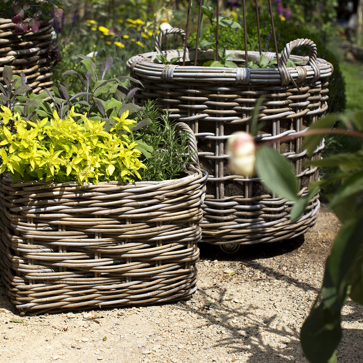 Open-Weave Oval Basket with ear handles and jute liner.jpg