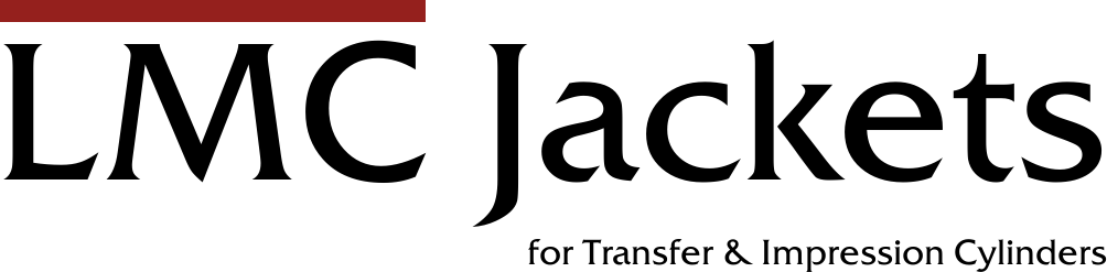 The LMC Jackets logo in black text with a red rectangle at the top.