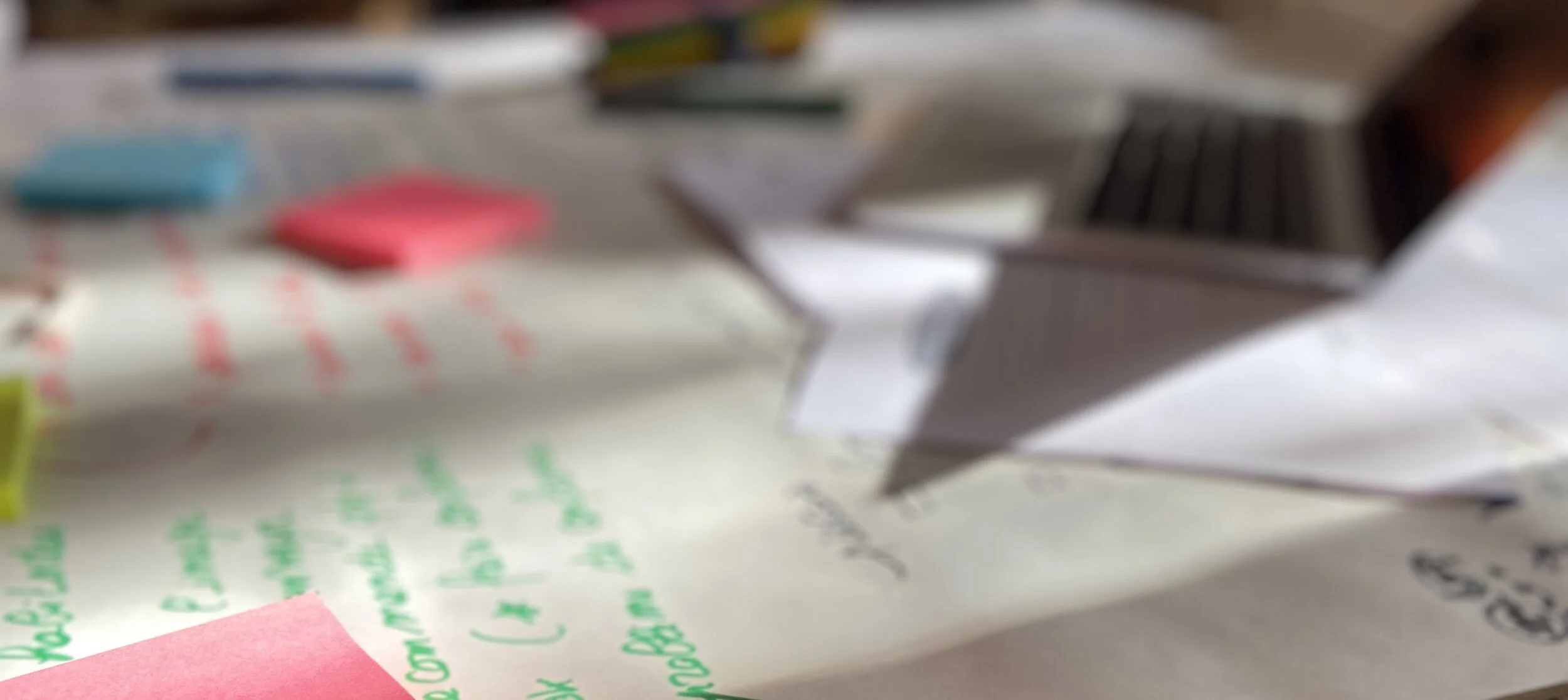 Poser ses idées pour s'organiser