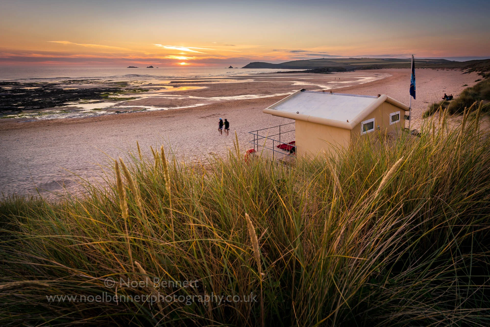 Evening Light Over Constantine Bay