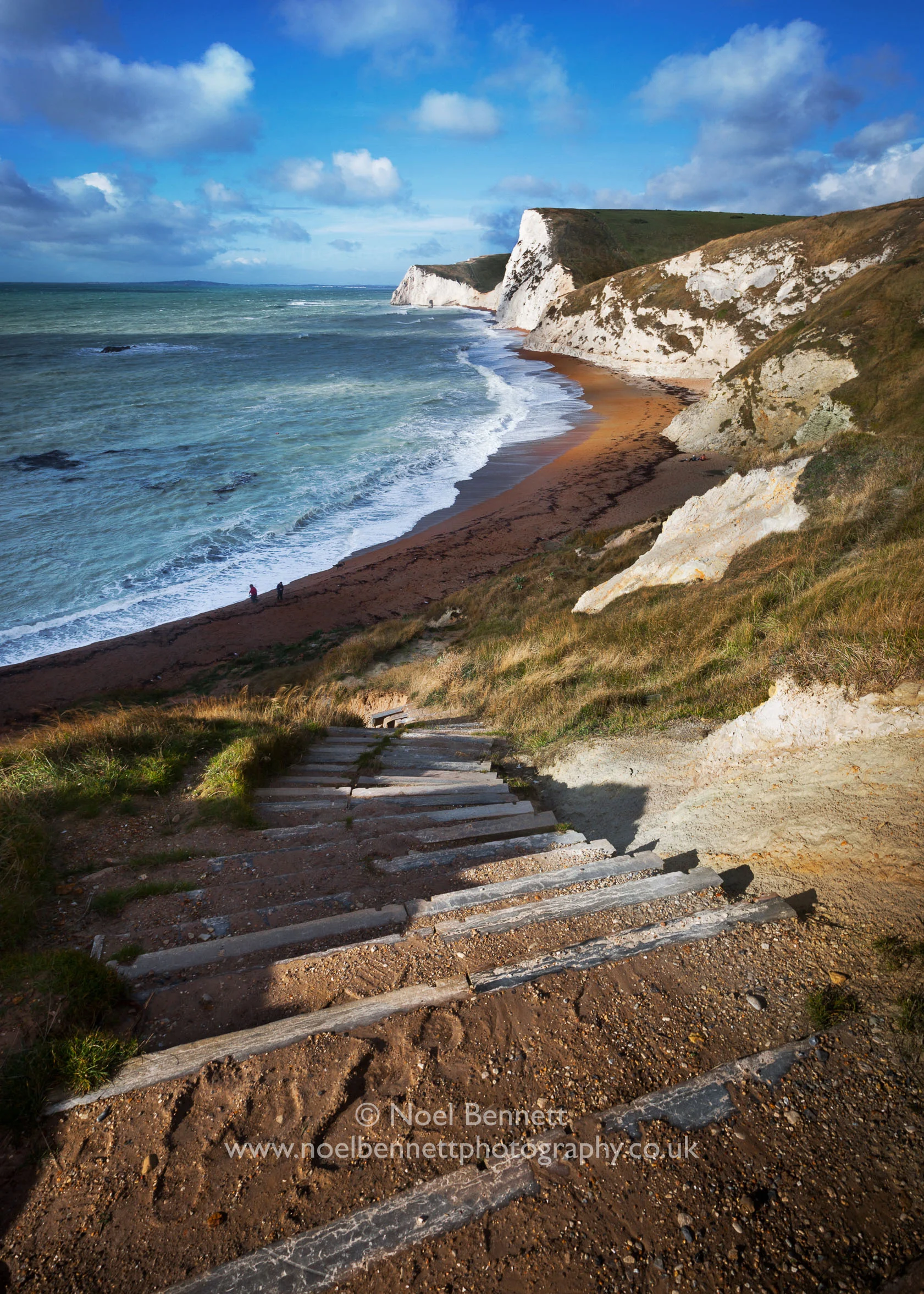 Staircase To Durdle Door